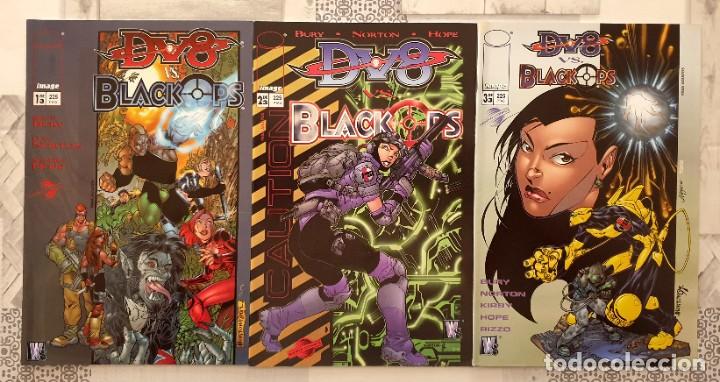 C&oacute;mics: DV8 VS. BLACK OPS. Serie limitada de 3 comics. World Comics 1998 - Foto 1