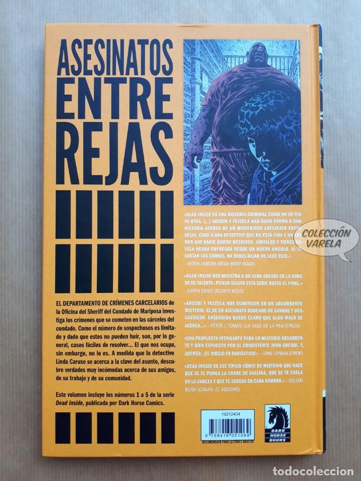 C&oacute;mics: Dead inside - Arcudi y Fejzula - Dark Horse - Planeta - Foto 2