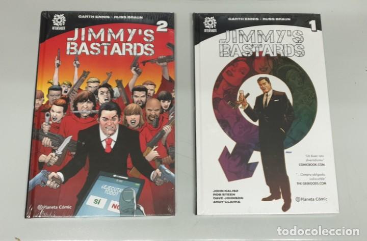 C&oacute;mics: JIMMY'S BASTARDS &iexcl; COMPLETA 2 TOMOS ! GARTH ENNIS / PLANETA COMIC