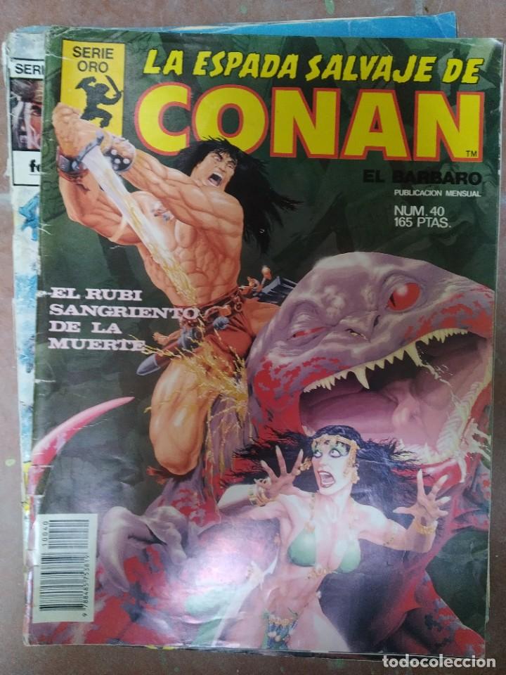C&oacute;mics: La Espada Salvaje de Conan El B&aacute;rbaro N&uacute;m. 40 - Foto 1