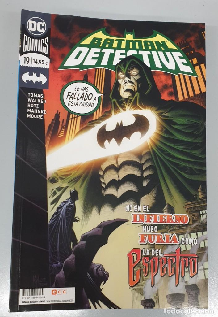 C&oacute;mics: BATMAN DETECTIVE COMICS N&ordm; 19 : LA FURIA DEL ESPECTRO / DC - ECC - Foto 1