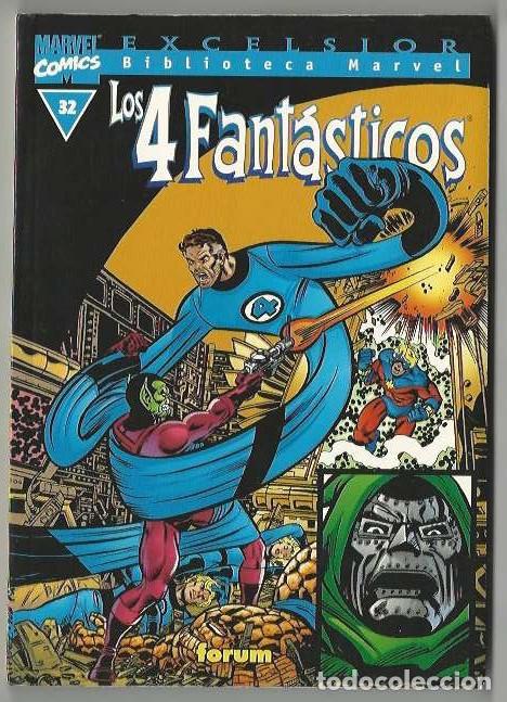 C&oacute;mics: Planeta. Biblioteca marvel. Los 4 fant&aacute;sticos. 32 - Foto 1