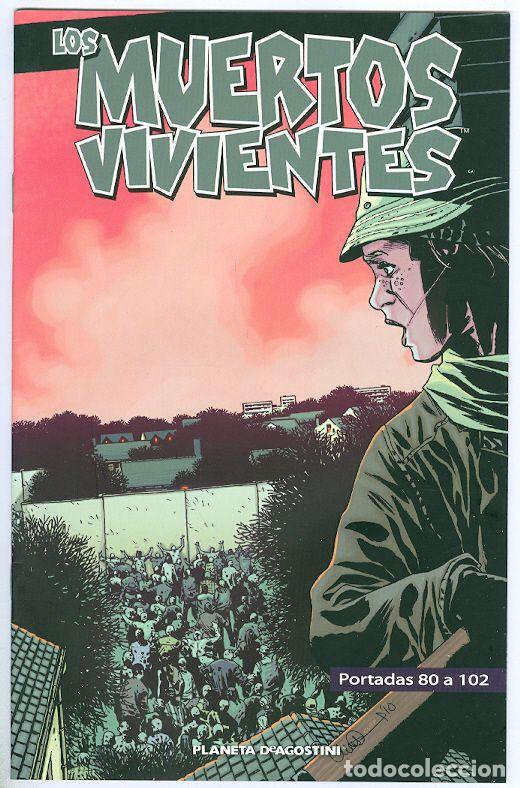 C&oacute;mics: Planeta. 80 a 102. Portadas. Los muertos vivientes.