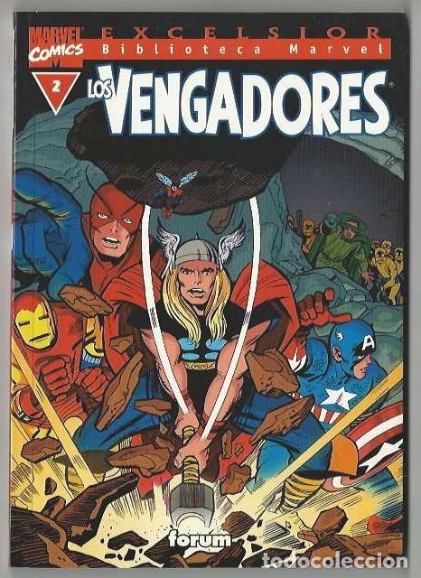 C&oacute;mics: Planeta. Biblioteca marvel. Los vengadores. 2 - Foto 1