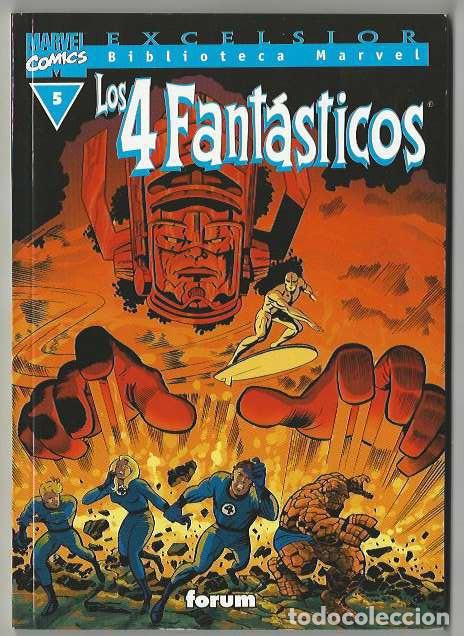C&oacute;mics: Planeta. Biblioteca marvel. Los 4 fant&aacute;sticos. 5 - Foto 1