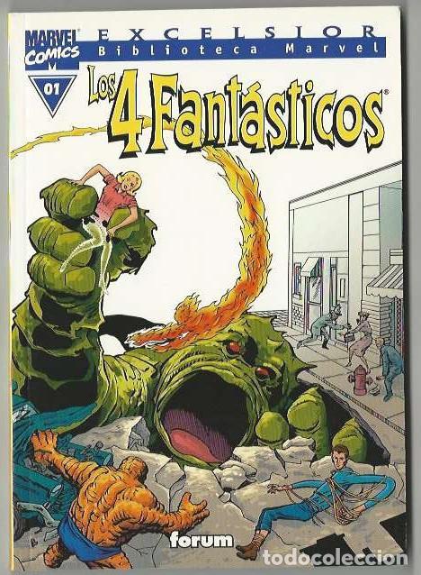 C&oacute;mics: Planeta. Biblioteca marvel. Los 4 fant&aacute;sticos. 01. 1. - Foto 1
