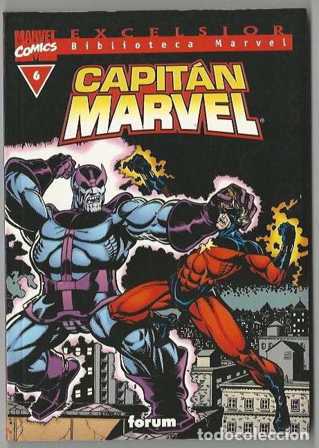 C&oacute;mics: Planeta. Biblioteca marvel. 6. Capit&aacute;n marvel. - Foto 1