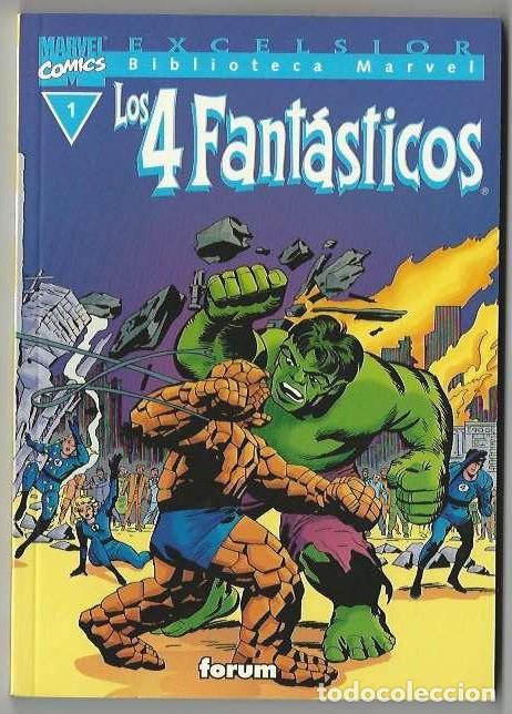 C&oacute;mics: Planeta. Biblioteca marvel. Los 4 fant&aacute;sticos. 1 - Foto 1