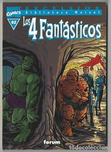 C&oacute;mics: Planeta. Biblioteca marvel. Los 4 fant&aacute;sticos. 02. 2. - Foto 1