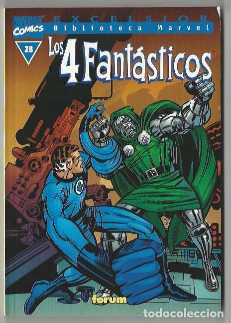 C&oacute;mics: Planeta. Biblioteca marvel. Los 4 fant&aacute;sticos. 28 - Foto 1