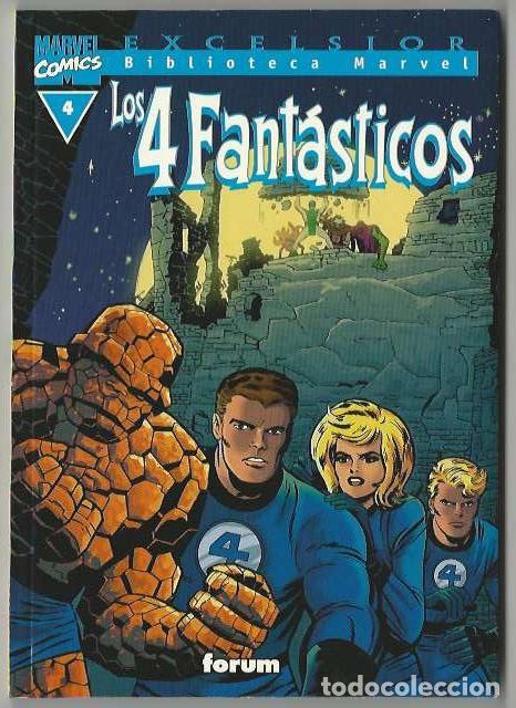 C&oacute;mics: Planeta. Biblioteca marvel. Los 4 fant&aacute;sticos. 4 - Foto 1