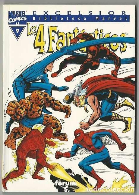 C&oacute;mics: Planeta. Biblioteca marvel. Los 4 fant&aacute;sticos. 9 - Foto 1