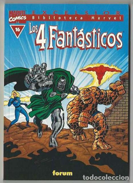 C&oacute;mics: Planeta. Biblioteca marvel. Los 4 fant&aacute;sticos. 16 - Foto 1