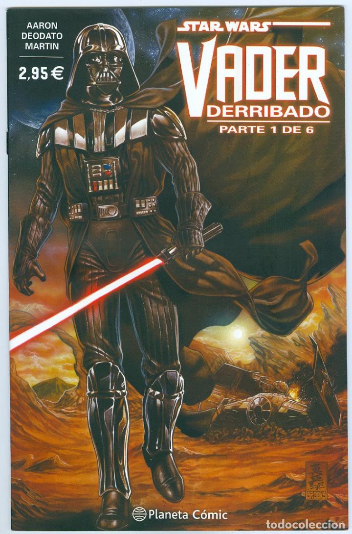 C&oacute;mics: Planeta. Star wars. Darth Vader. Derribado. 1. - Foto 1