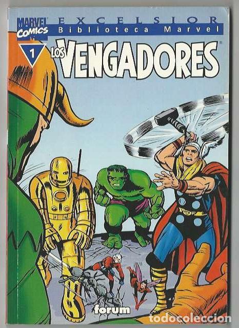 C&oacute;mics: Planeta. Biblioteca marvel. Los vengadores. 1 - Foto 1