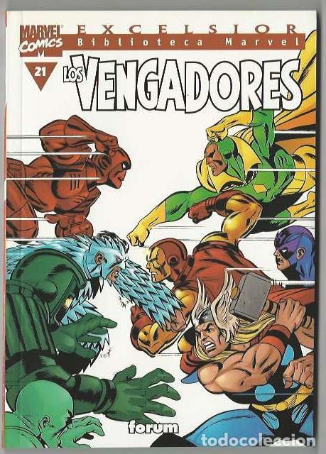 C&oacute;mics: Planeta. Biblioteca marvel. Los vengadores. 21 - Foto 1