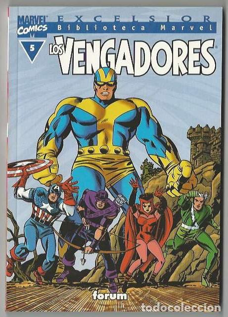C&oacute;mics: Planeta. Biblioteca marvel. Los vengadores. 5 - Foto 1