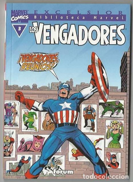 C&oacute;mics: Planeta. Biblioteca marvel. Los vengadores. 3 - Foto 1