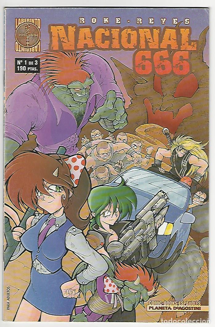 C&oacute;mics: Planeta. Laberinto. Nacional 666. 1. - Foto 1