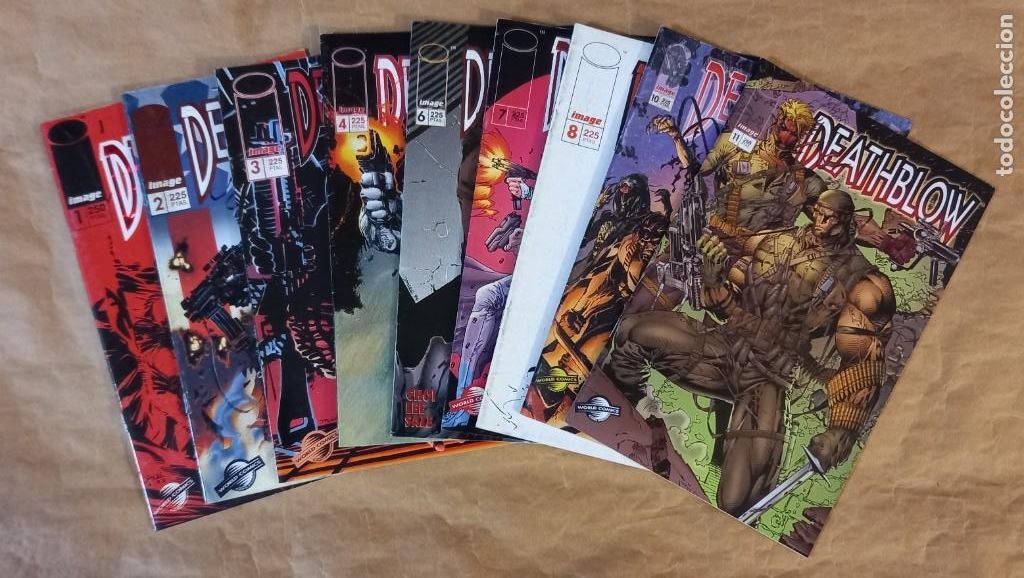 C&oacute;mics: DEATHBLOW - PLANETA-DEAGOSTINI / LOTE 9 N&Uacute;MEROS - Foto 1