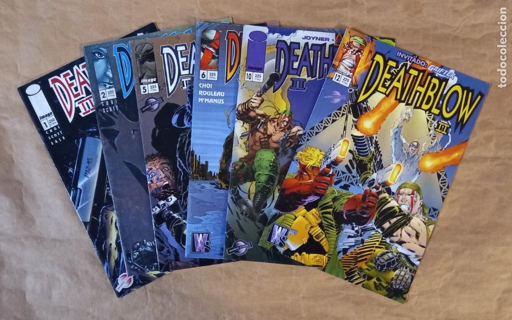 Comics: DEATHBLOW II - PLANETA-DEAGOSTINI / LOTE 6 N&Uacute;MEROS
