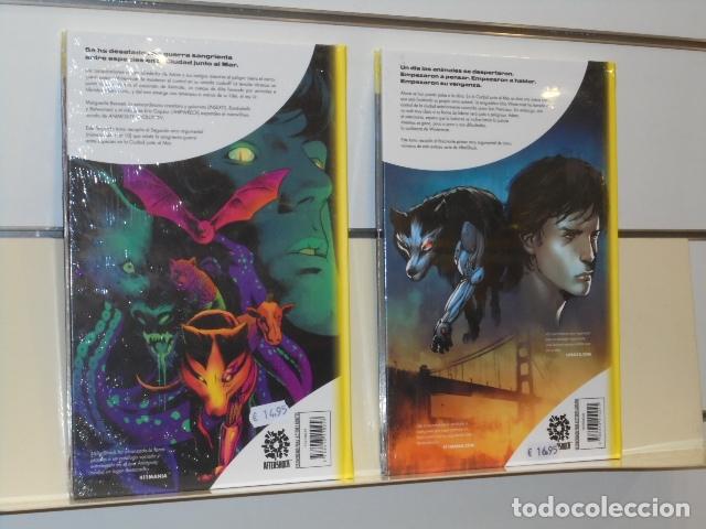 C&oacute;mics: ANIMOSITY EVOLUTION COMPLETA 2 TOMOS M. BENNETT & E. GAPSTUR CARTON&Eacute; AFTERSHOCK - PLANETA OFERTA - Foto 2