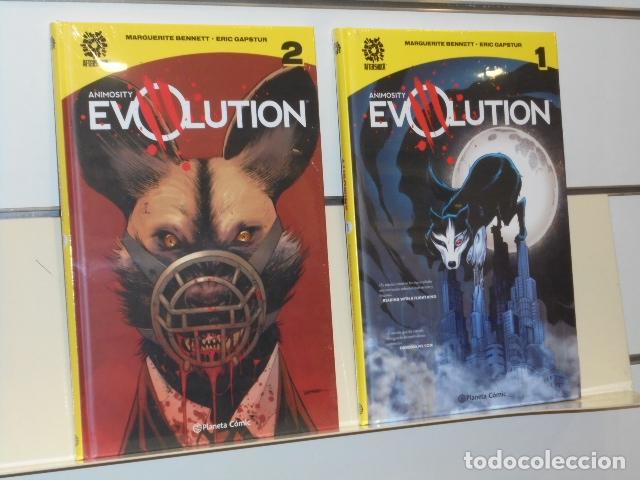 C&oacute;mics: ANIMOSITY EVOLUTION COMPLETA 2 TOMOS M. BENNETT & E. GAPSTUR CARTON&Eacute; AFTERSHOCK - PLANETA OFERTA - Foto 1