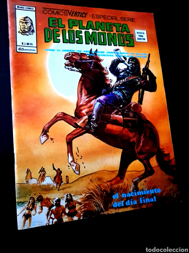 C&oacute;mics: EXCELENTE ESTADO EL PLANETA DE LOS SIMIOS 24 VOL II COMICS EDICIONES VERTICE - Foto 1