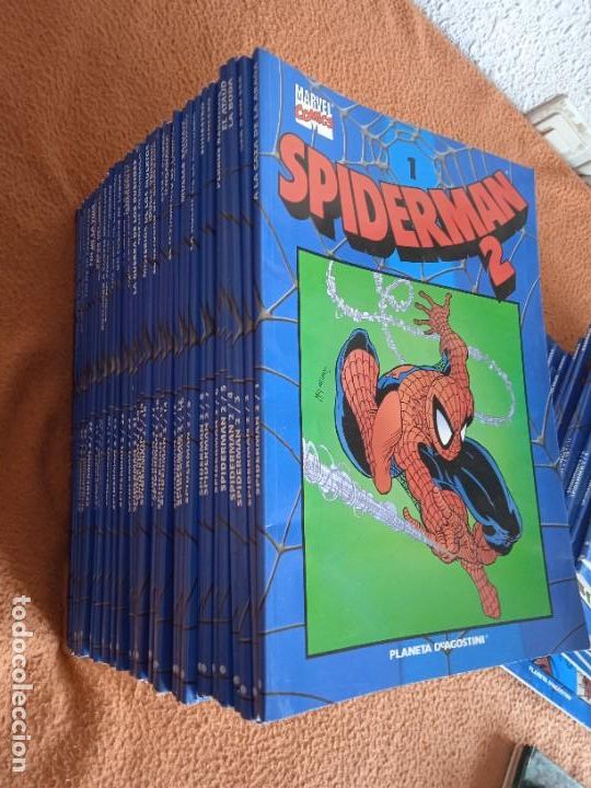 C&oacute;mics: COLECCIONABLE AZUL PLANETA SPIDERMAN 2 COMPLETA - Foto 1