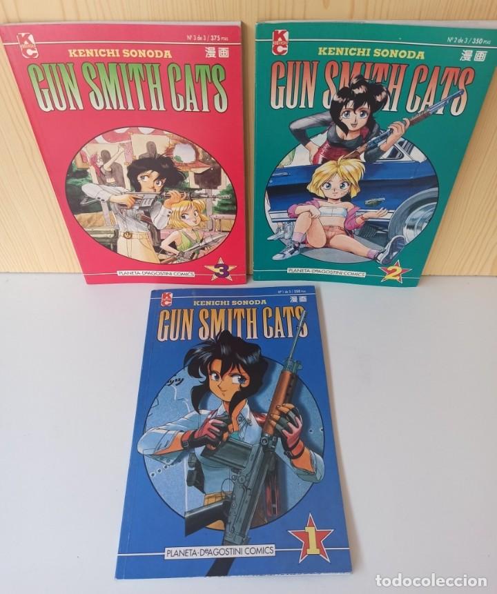 C&oacute;mics: GUN SMITH CATS - COLECCI&Oacute;N COMPLETA 3 EJEMPLARES. - Foto 1