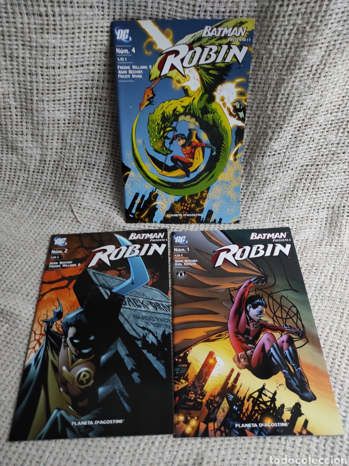 C&oacute;mics: BATMAN PRESENTA, ROBIN N&ordm; 1, 2, 4, - edita : PLANETA - Foto 1