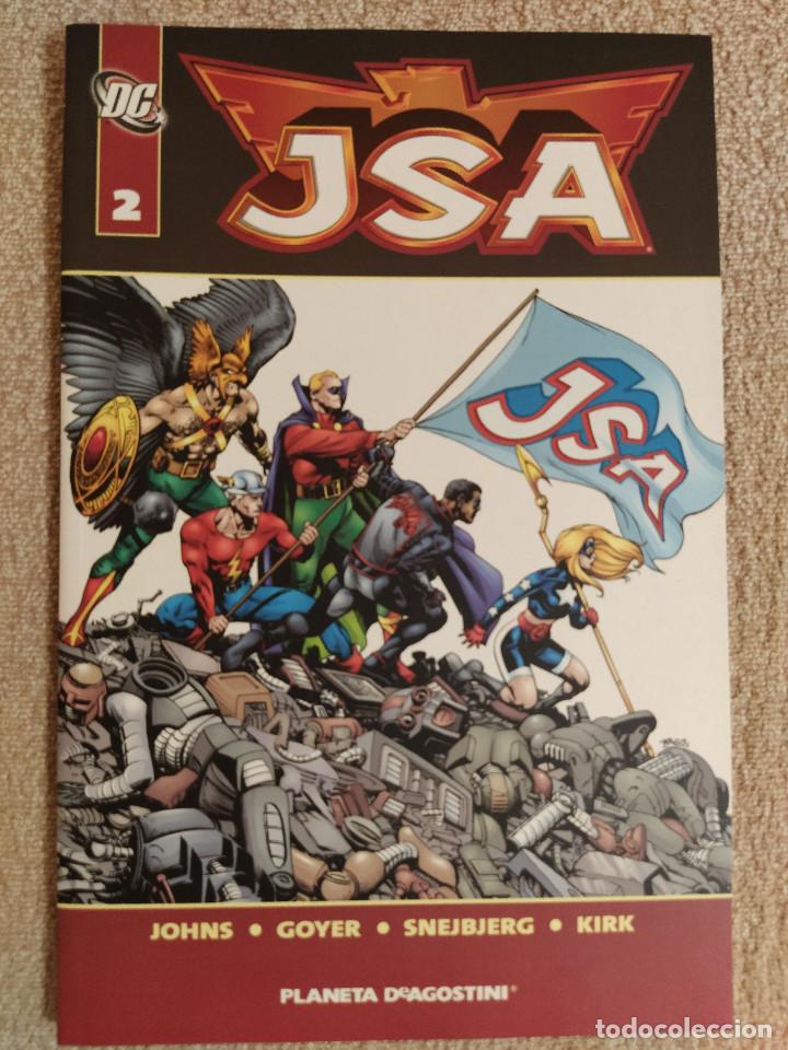 C&oacute;mics: JSA de Geoff Johns. Planeta. n&uacute;meros 1, 2 y 3. Impecables - Foto 3