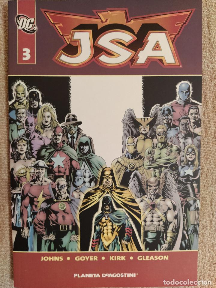 C&oacute;mics: JSA de Geoff Johns. Planeta. n&uacute;meros 1, 2 y 3. Impecables - Foto 5