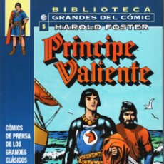 Cómics: BIBLIOTECA GRANDES DEL COMIC PRINCIPE VALIENTE Nº 5 1944 / 1945 - PLANETA - IMPECABLE - OFI15J. Lote 285668608