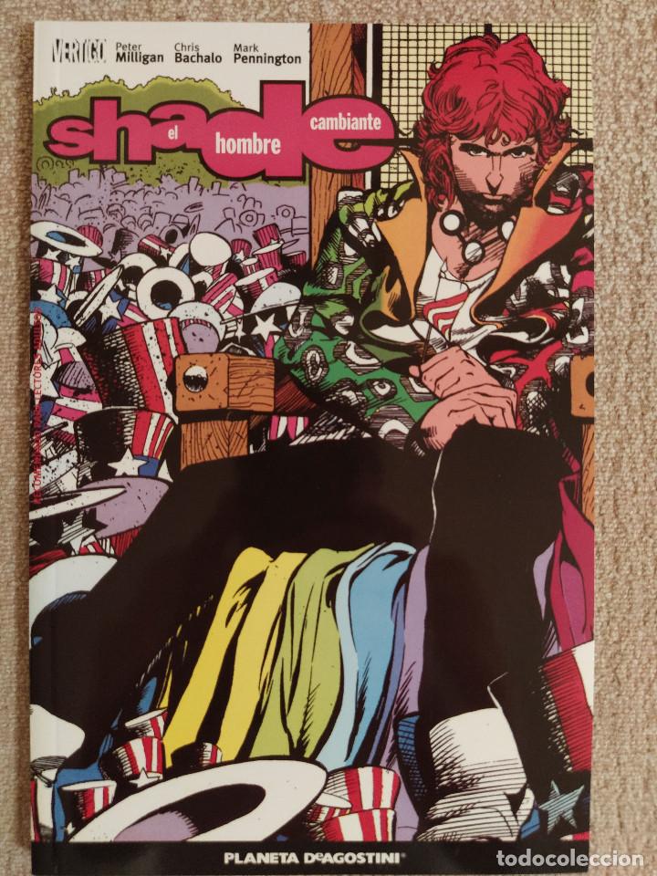 C&oacute;mics: Shade: El Hombre Cambiante. Tomos 1 y 2. Planeta. Impecables - Foto 1