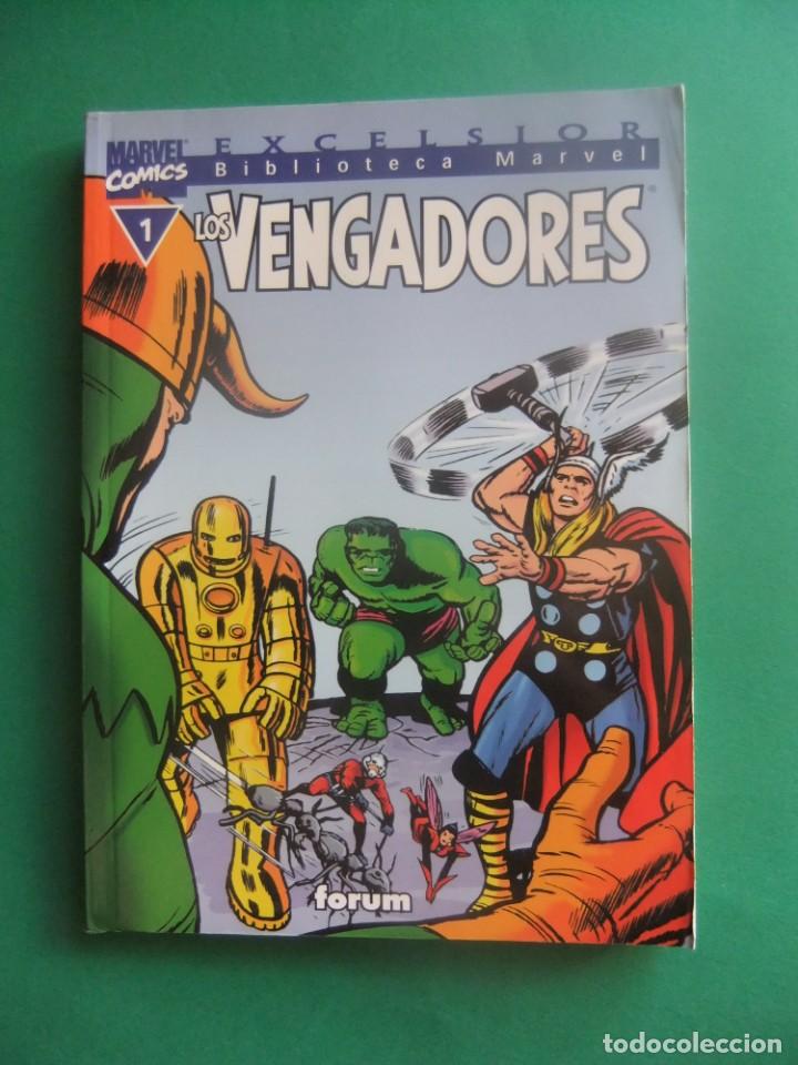 C&oacute;mics: BIBLIOTECA MARVEL LOS VENGADORES N&ordm; 1 PLANETA - Foto 1