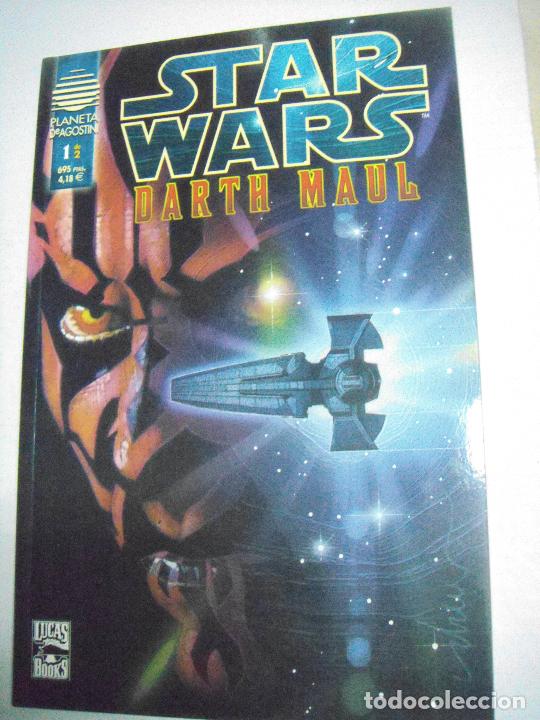 C&oacute;mics: STAR WARS: DARTH MAUL N&ordm; 1 AL 2 - ED. PLANETA - COMPLETA! - Foto 2