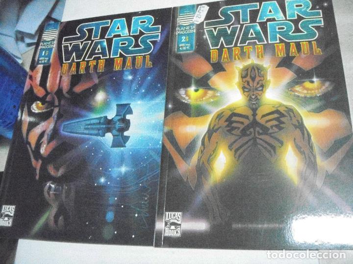 C&oacute;mics: STAR WARS: DARTH MAUL N&ordm; 1 AL 2 - ED. PLANETA - COMPLETA! - Foto 1