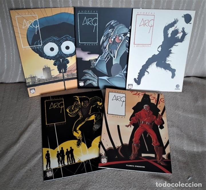 C&oacute;mics: ARQ. COMPLETA EN 5 TOMOS - ANDREAS - Foto 1