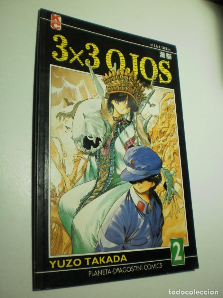 C&oacute;mics: 3x3 ojos n&ordm; 2 de 8. planeta agostini 1993 (buen estado)