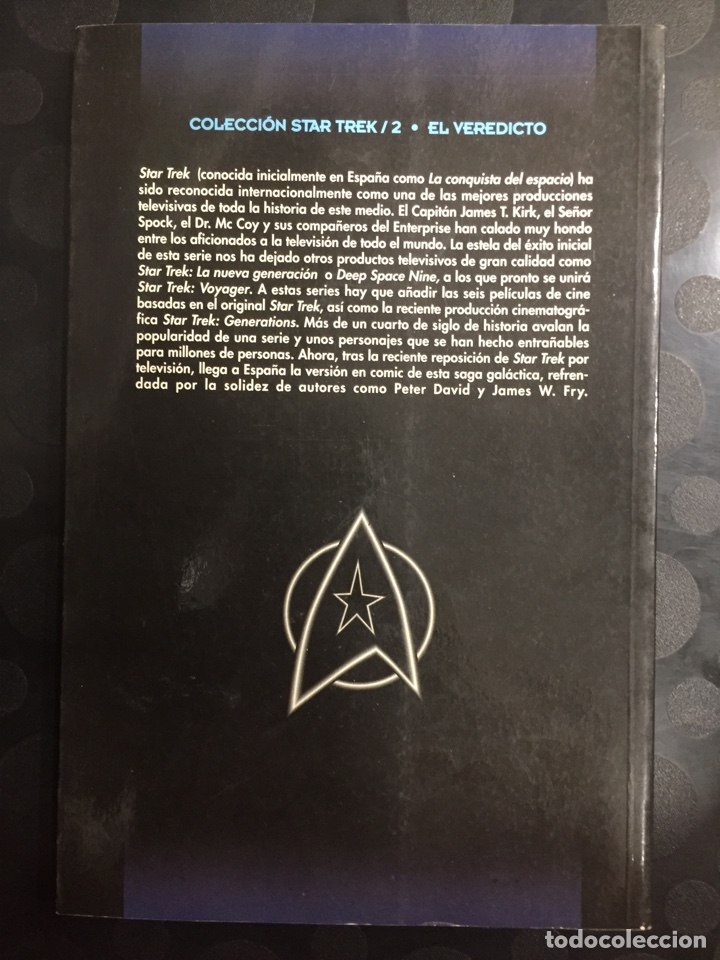 C&oacute;mics: STAR TREK N.2 EL VEREDICTO DC WORLD COMICS ( 1995 ) - Foto 2