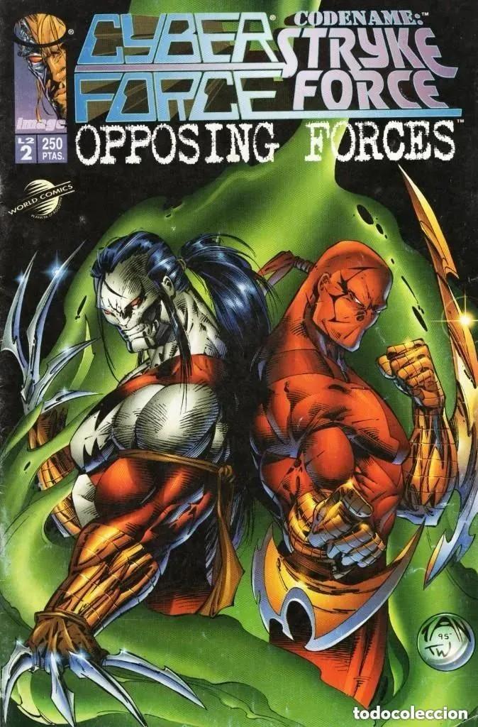 C&oacute;mics: CYBER FORCE CODENAME STRYKE FORCE OPPOSING FORCES COMPLETA 1 Y 2 - PLANETA - ESTADO EXCELENTE - Foto 3