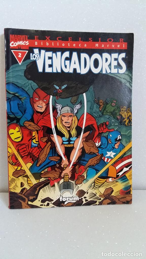 C&oacute;mics: MARVEL COMICS - BIBLIOTECA LOS VENGADORES N&ordm; 2 EXCELSIOR FORUM - Foto 1