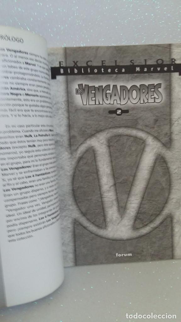 C&oacute;mics: MARVEL COMICS - BIBLIOTECA LOS VENGADORES N&ordm; 2 EXCELSIOR FORUM - Foto 2