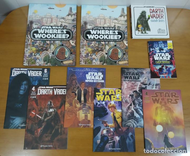 C&oacute;mics: STAR WARS. PRECIOSO LOTE DE 6 C&Oacute;MICS Y 4 LIBROS. - Foto 1