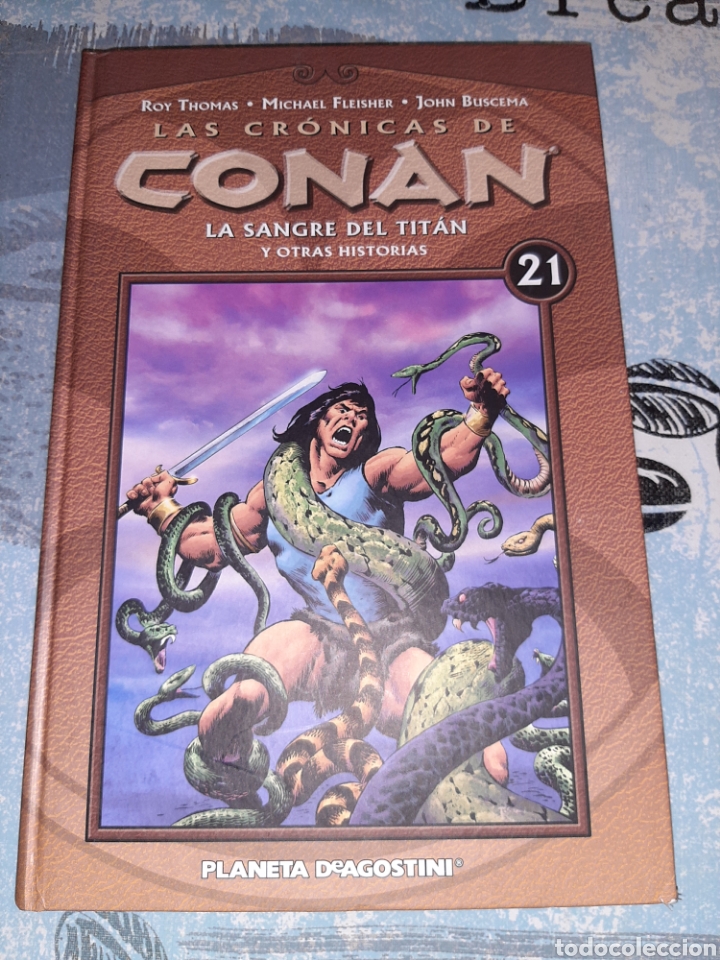 C&oacute;mics: Las cr&oacute;nicas de Conan n&deg; 21 Planeta DeAgostini - Foto 1