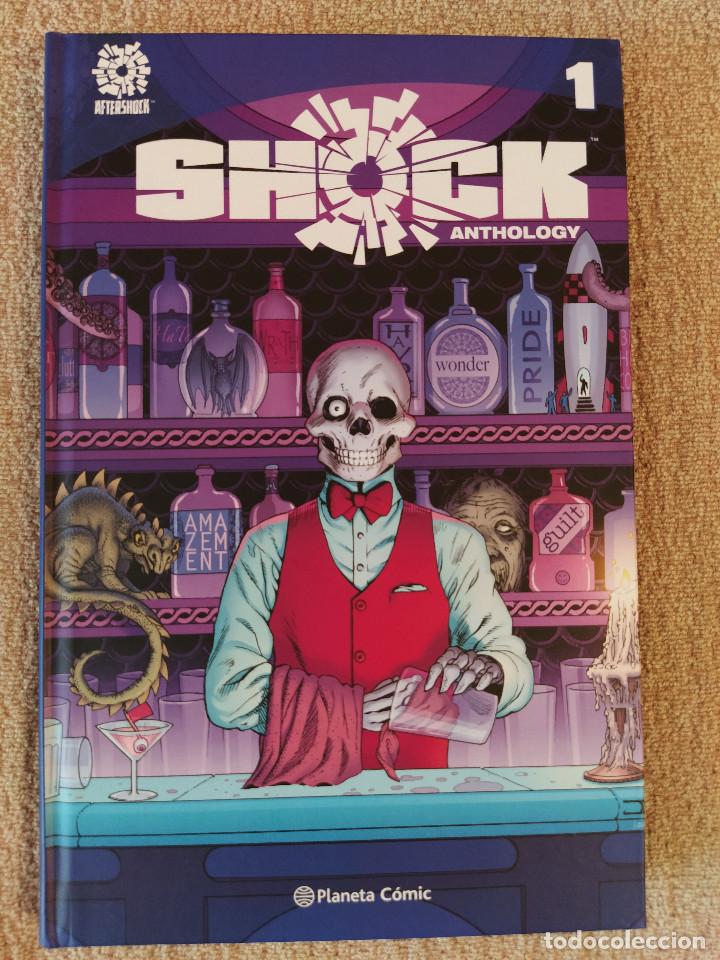 C&oacute;mics: Shock Anthology - Antolog&iacute;a 1. Aftershock. Planeta. Impecable - Foto 1