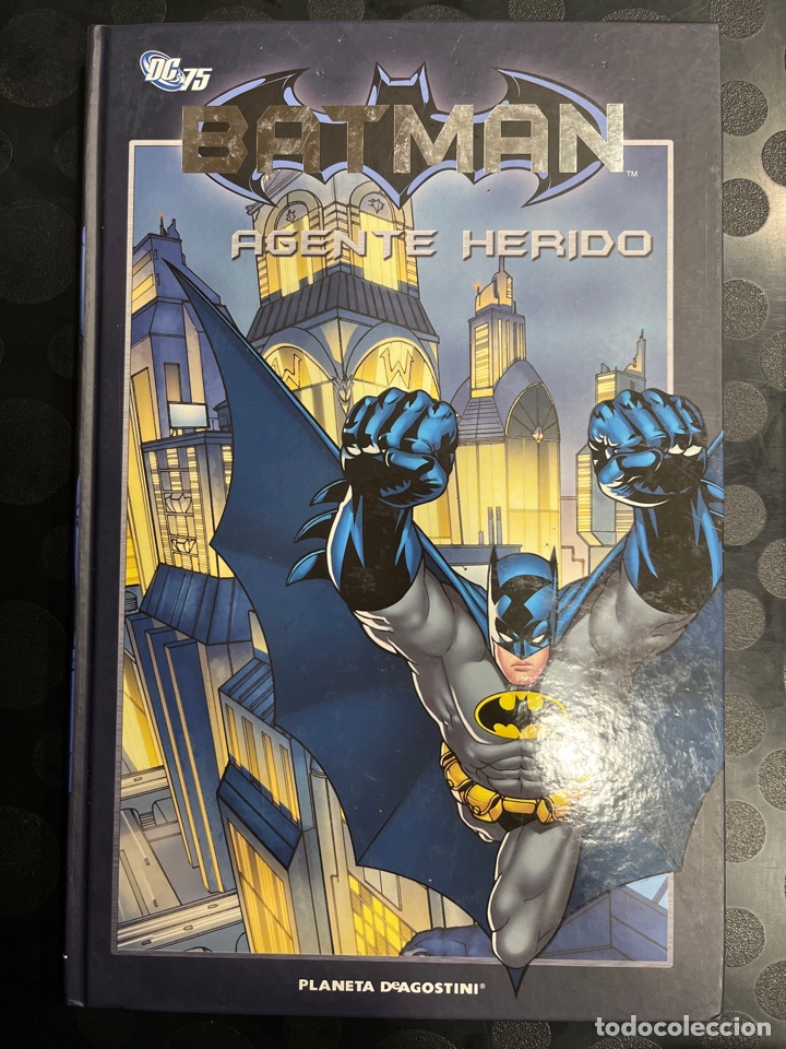 batman la colección dc 75  agente herido ( - Compra venta en  todocoleccion