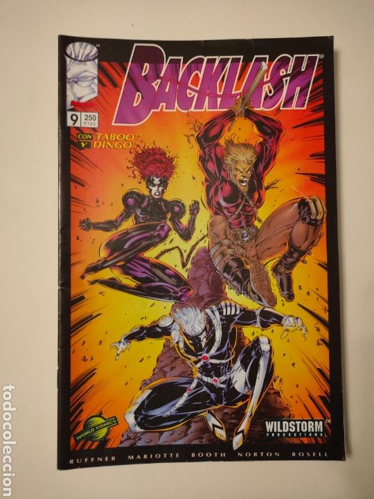 C&oacute;mics: Backlash #9-18 (Ruffner, Mariotte, Booth) - Foto 1