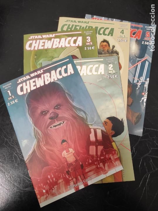C&oacute;mics: Star Wars Chewbacca 1 al 5 Planeta Comic Completa - Foto 1
